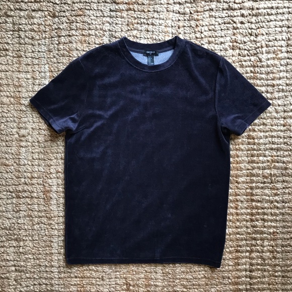 forever 21 velvet shirt